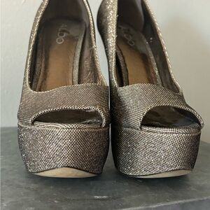 Aldo High Heel Open Toe Platforms